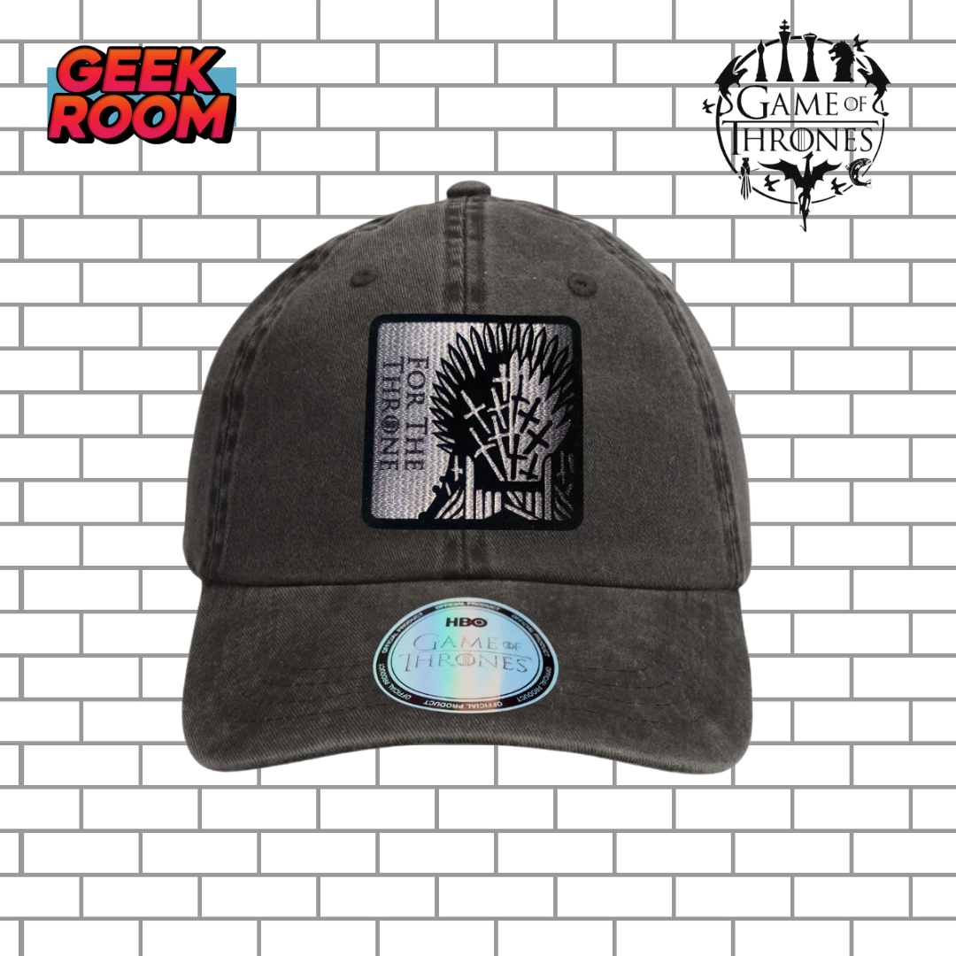 Game of Thrones “For the iron throne” Grey Vintage