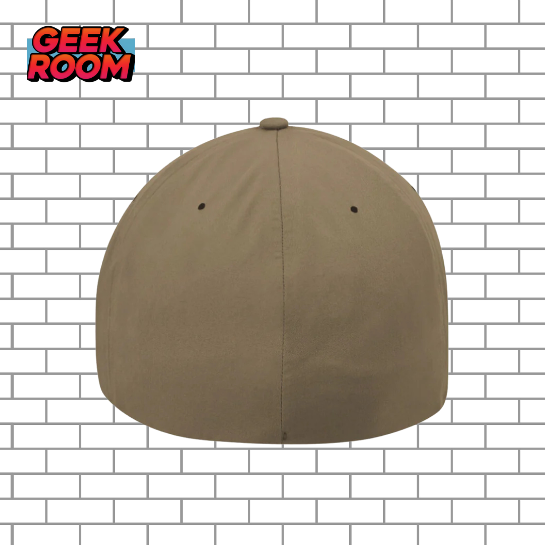 Ghostbusters “Classic Logo” Glow in the Dark Alpha Premium Flex Fit Beige