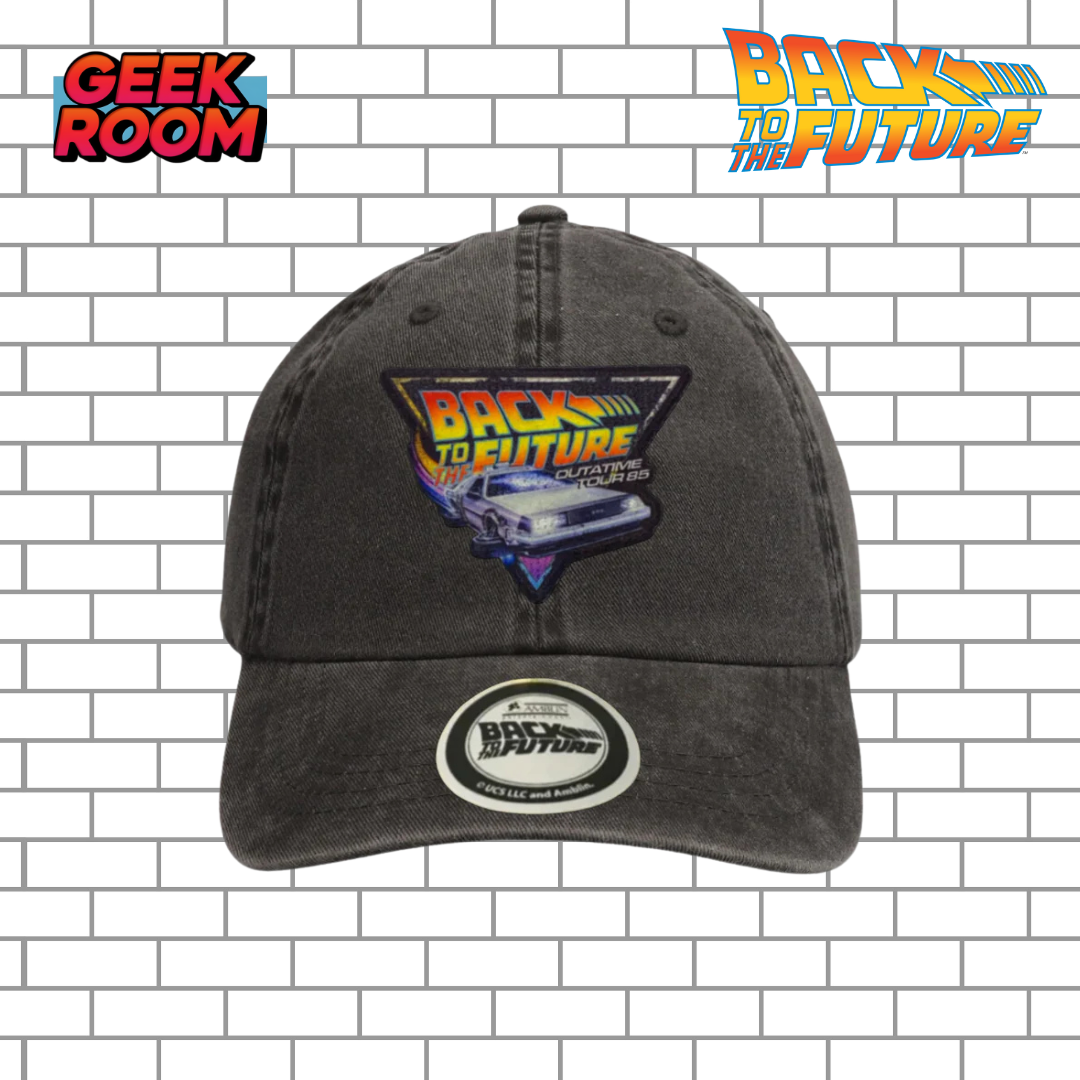 Back to the Future “Outatime Tour” Grey Vintage