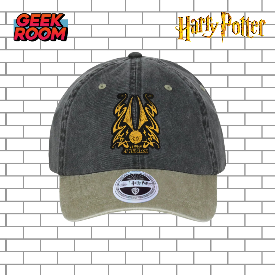 Harry Potter “I open at close” Grey/Beige Vintage