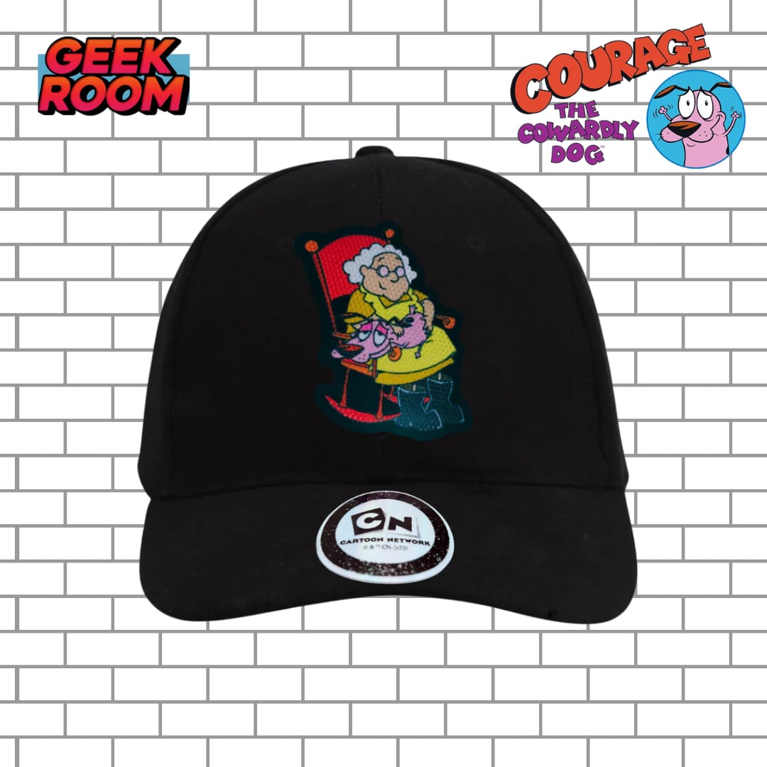 Courage The Cowardly Dog “Courage & Muriel” Black