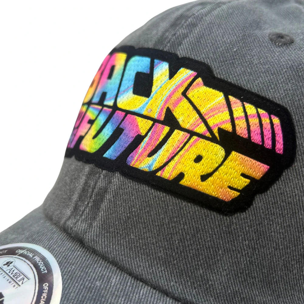 Back to the Future “Litmus Logo” Grey Vintage