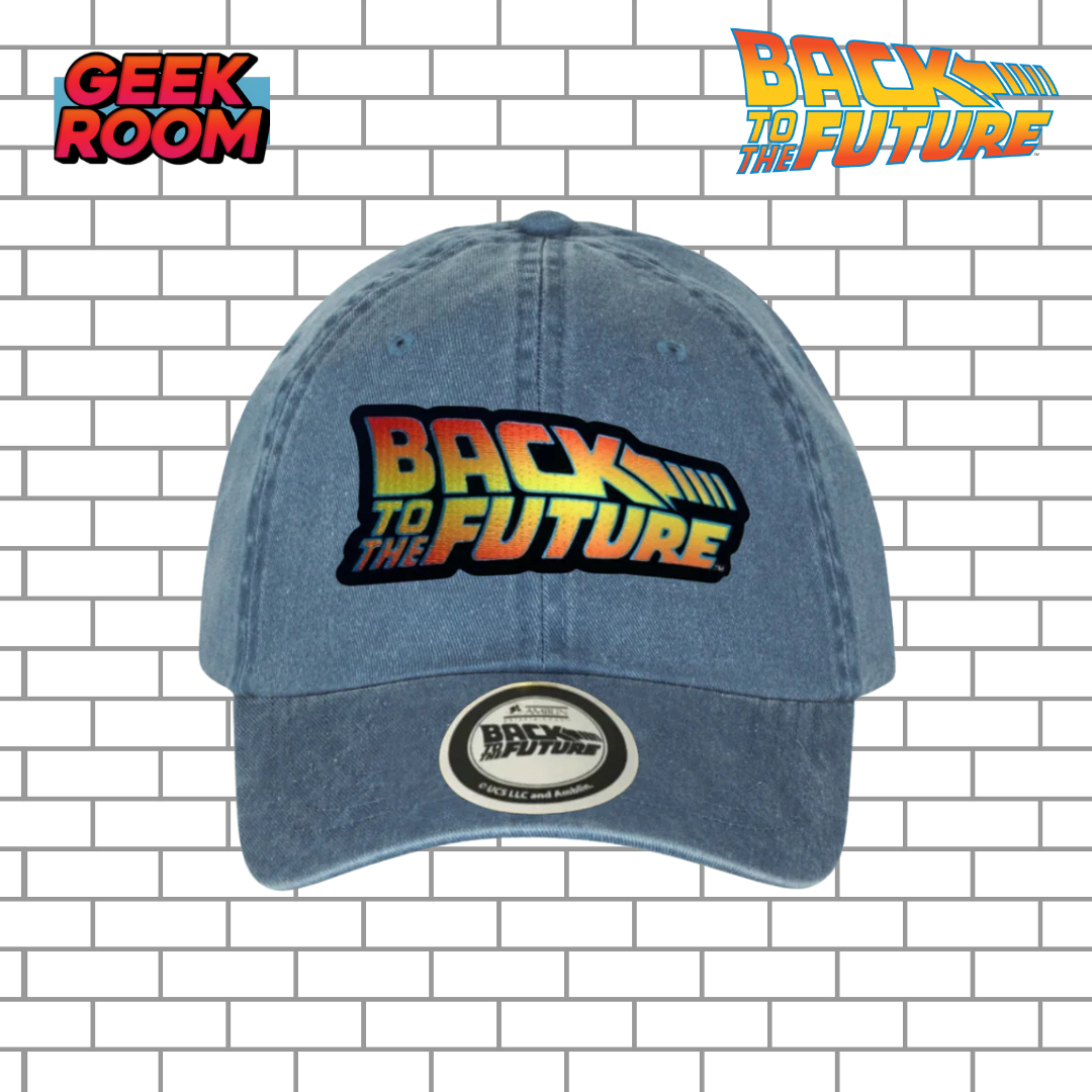Back to the Future “Classic Logo” Blue Vintage