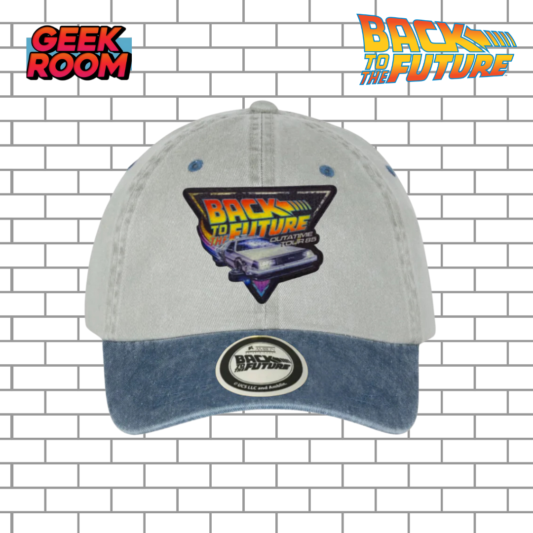 Back to the Future “Outatime Tour” Beige/Blue Vintage