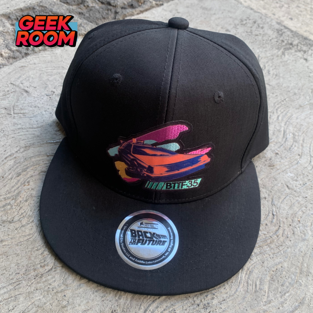 Back to the Future “Delorean Time Machine 35th Anniversary” Snapback