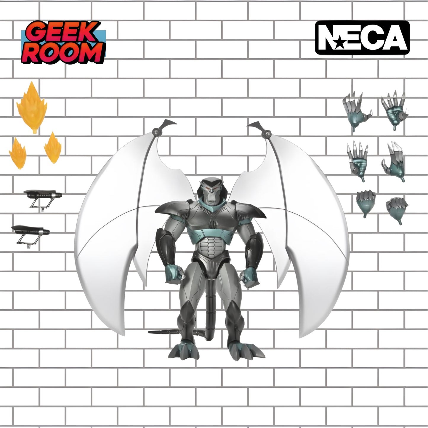 NECA Gargoyles Ultimate Steel Clan Robot