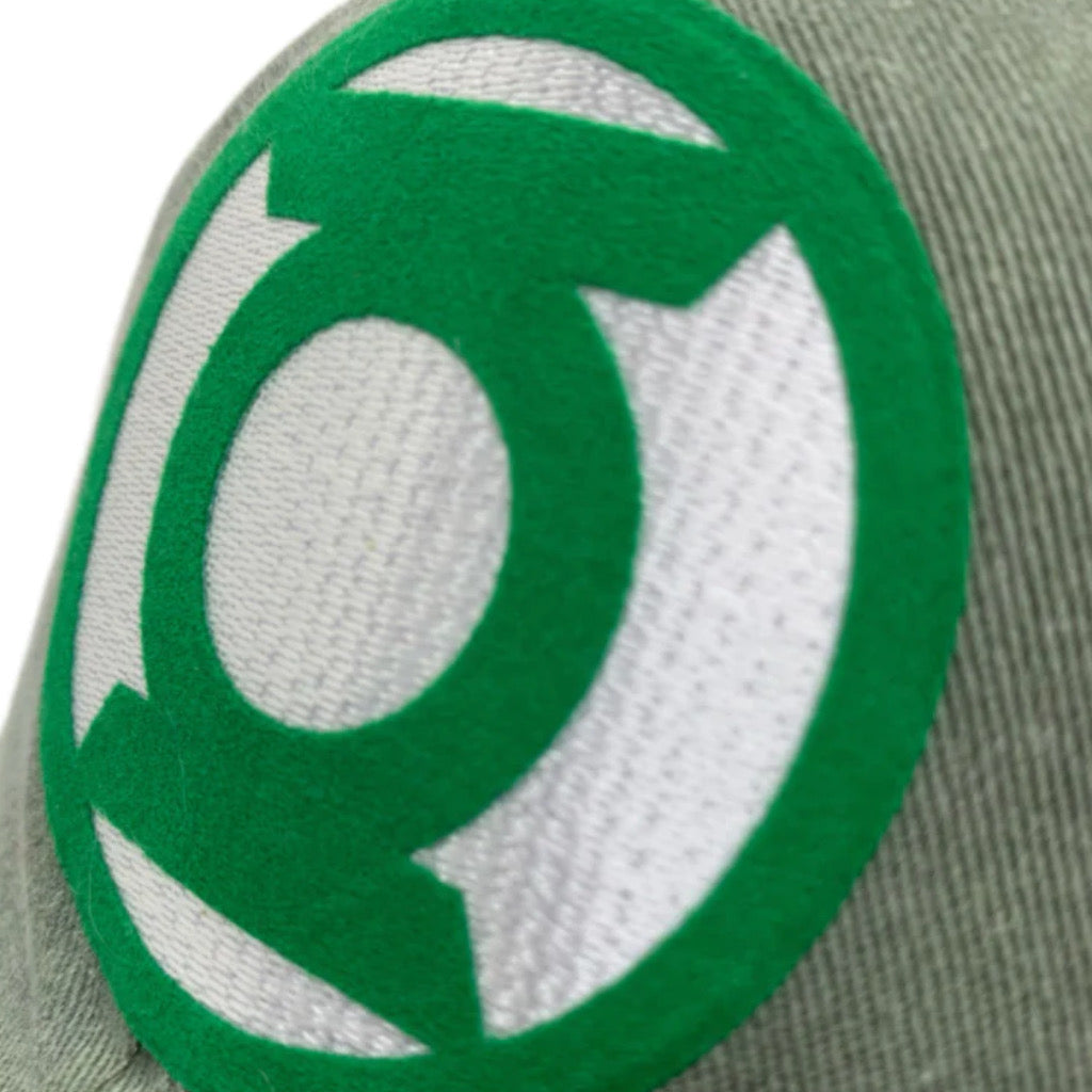 DC Comics Green Lantern “Classic Logo” Green Vintage