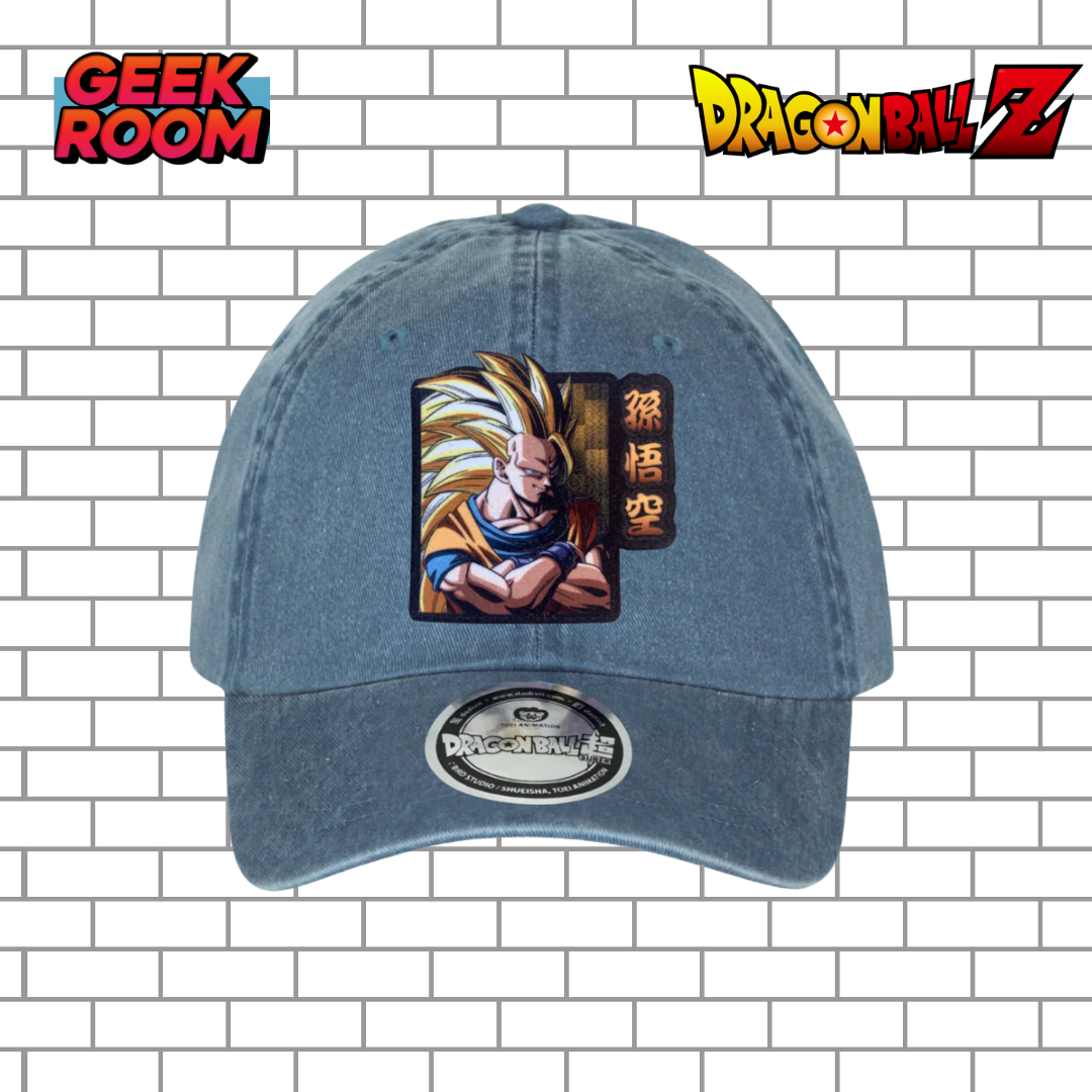 Dragon Ball Z “Super Saiyan 3 Goku” Blue Vintage