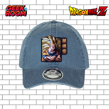 Dragon Ball Z “Super Saiyan 3 Goku” Blue Vintage