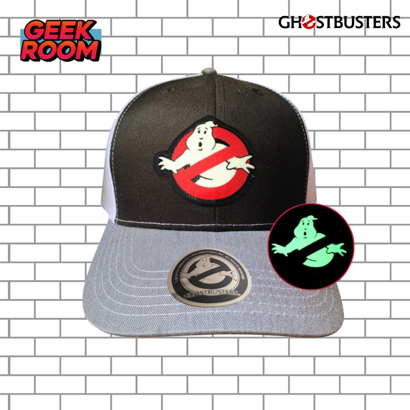 Ghostbusters “Classic Logo” Glow in the Dark Tricolor Premium Trucker