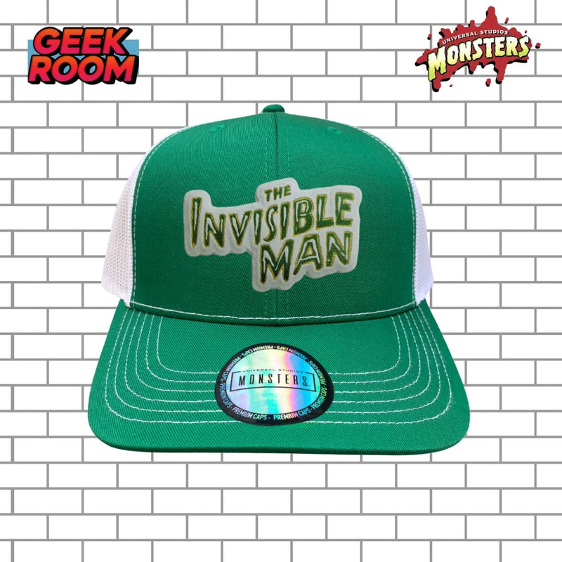 Universal Monsters “The Invisible Man” Green & White Premium Trucker