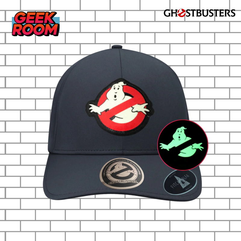 Ghostbusters “Classic Logo” Glow in the Dark Alpha Premium Flex Fit