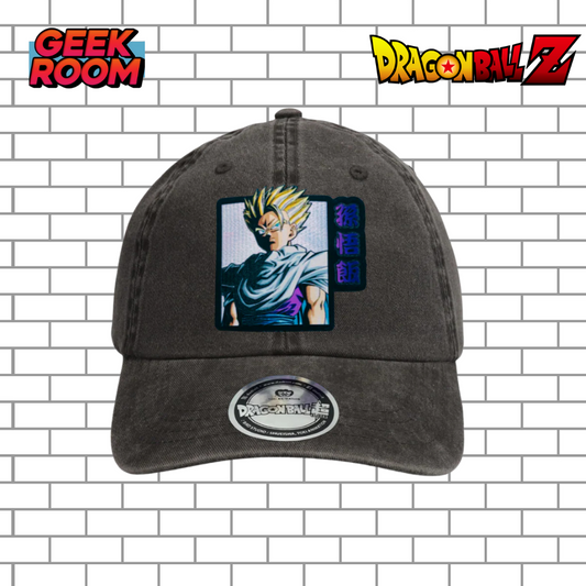 Dragon Ball Z “Son Gohan” Grey Vintage