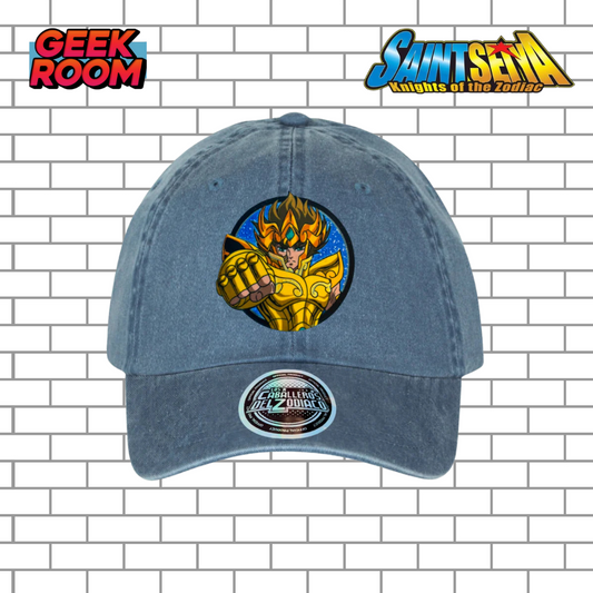 Saint Seiya: Knights of the Zodiac “Leo Aioria” Blue Vintage
