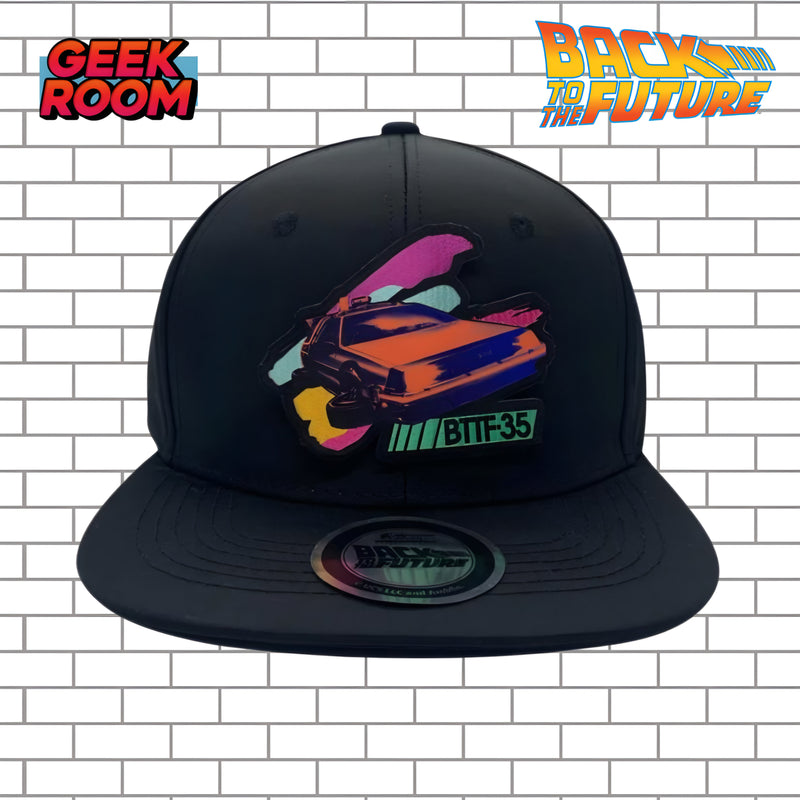 Back to the Future “Delorean Time Machine 35th Anniversary” Snapback
