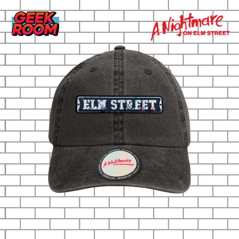 A Nightmare on Elm Street “Street Sign” Grey Vintage
