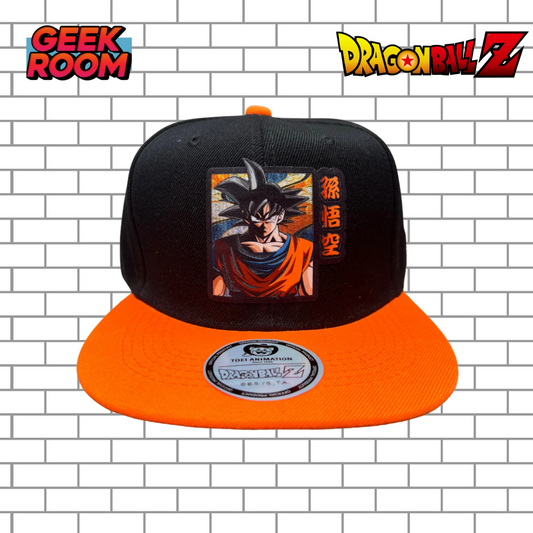 Dragon Ball Z “Son Goku” Black & Orange Snapback