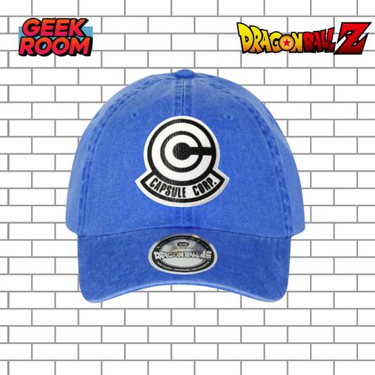 Dragon Ball Z “Capsule Corp Logo” Royal Blue Vintage