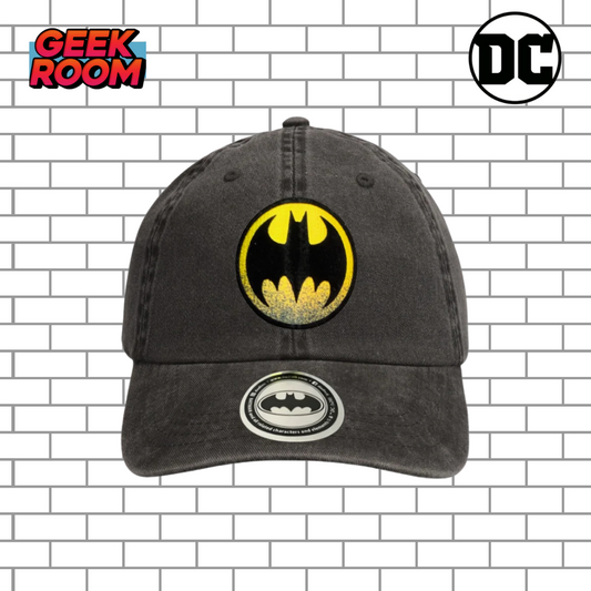 DC Comics Batman “Batsignal” Grey Vintage