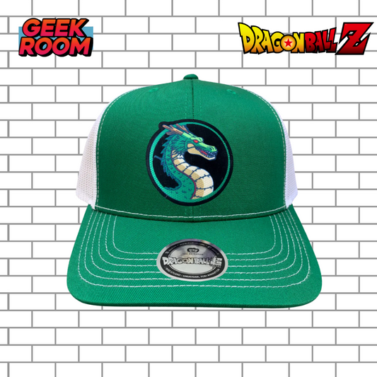 Dragon Ball Z “Shenron” Green & White Premium Trucker