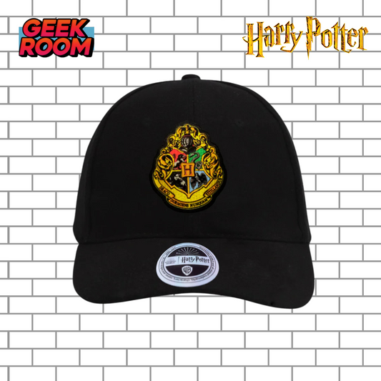Harry Potter ““Hogwarts School of Witchcraft and Wizardry Crest” Black