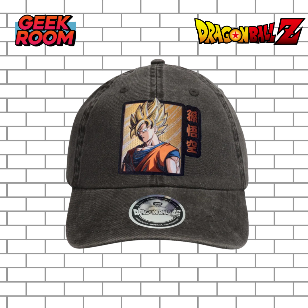 Dragon Ball Z “Super Saiyan Goku” Grey Vintage