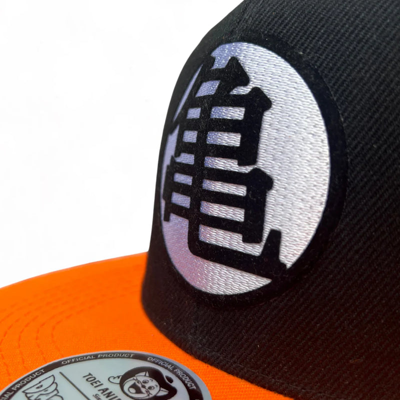 Dragon Ball Z “Kame Kanji” Black & Orange Snapback