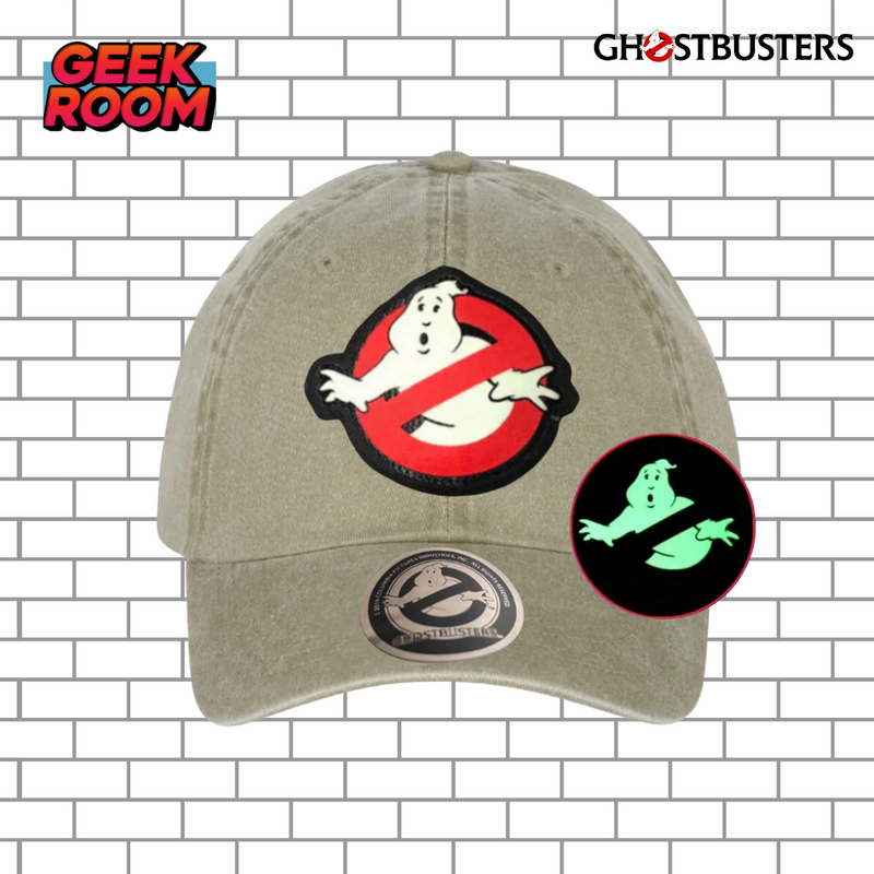 Ghostbusters “Classic Logo” Glow in the Dark Beige Vintage