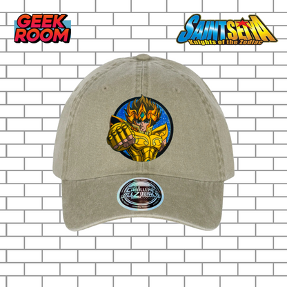 Saint Seiya: Knights of the Zodiac “Leo Aioria” Beige Vintage