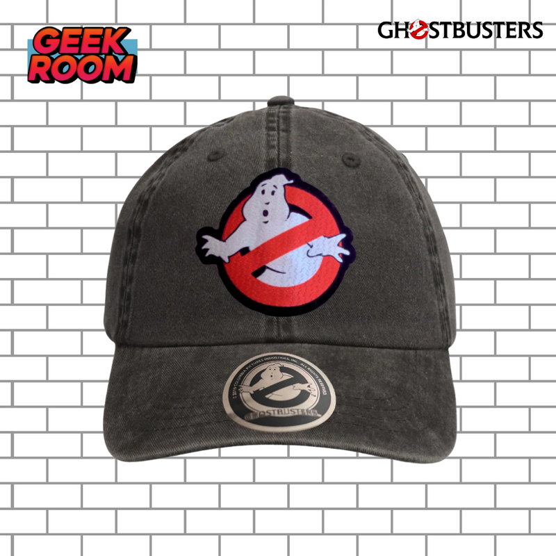 Ghostbusters “Classic Logo” Grey Vintage