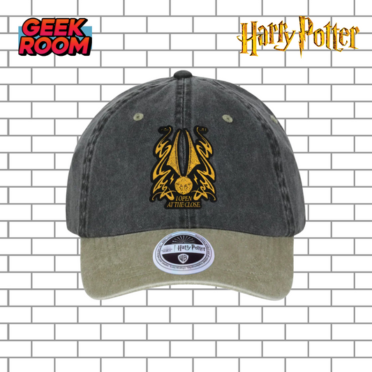 Harry Potter “I open at close” Grey/Beige Vintage