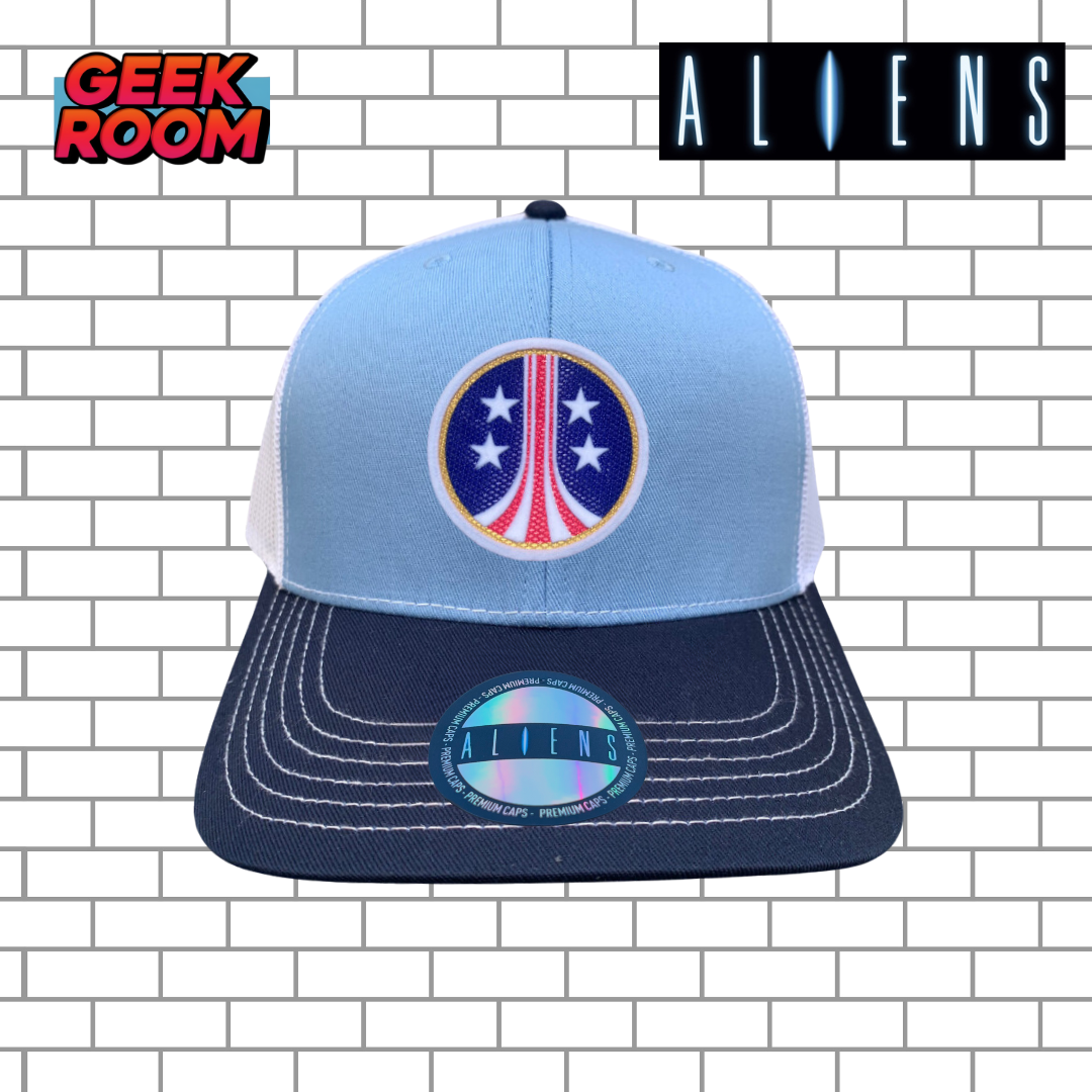 Aliens “USMC Logo” Tricolor Premium Trucker