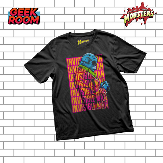 Universal Monsters “The Invisible Man” Black Tee