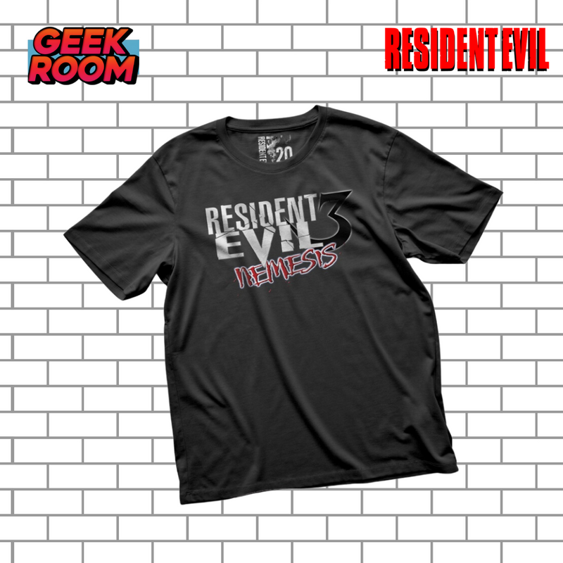 Resident Evil “RE3 Logo” Black Tee