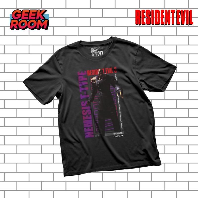 Resident Evil “Nemesis T-Type” Black Tee