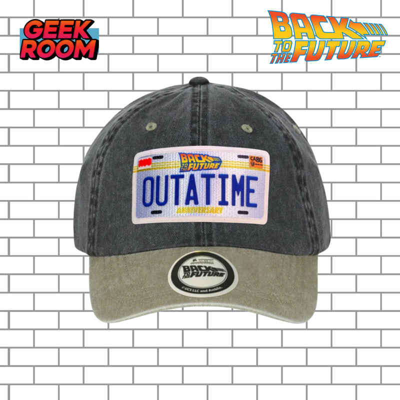 Back to the Future “Outatime” Grey/Beige Vintage