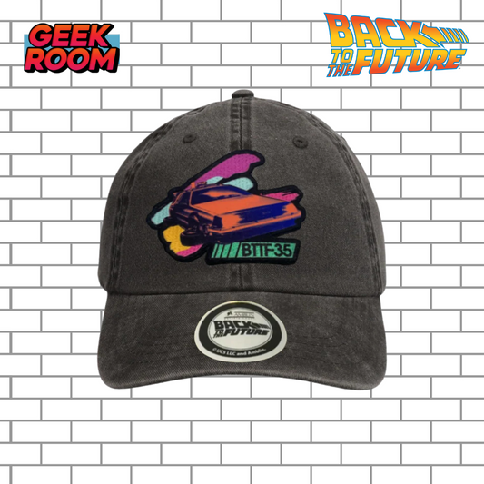 Back to the Future “Delorean Time Machine 35th Anniversary” Grey Vintage