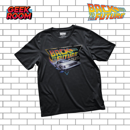Back to the Future “Outatime Tour” Black Tee