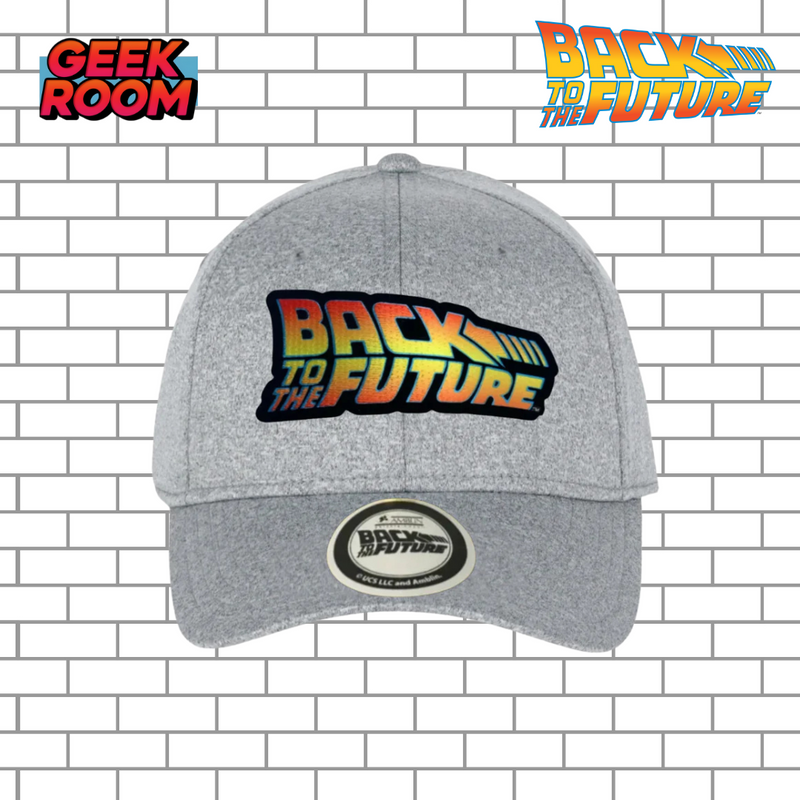 Back to the Future “Classic Logo” Soft Grey