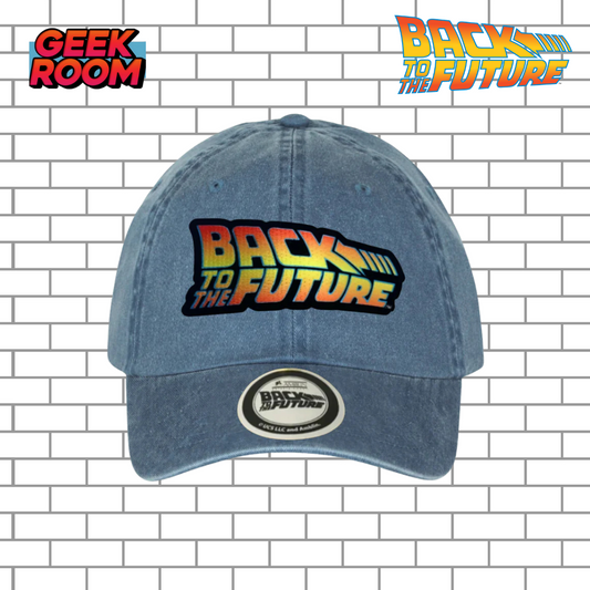 Back to the Future “Classic Logo” Blue Vintage