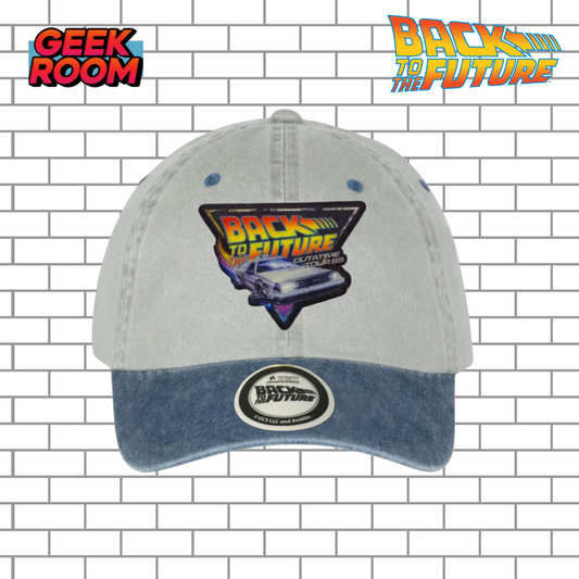 Back to the Future “Outatime Tour” Beige/Blue Vintage