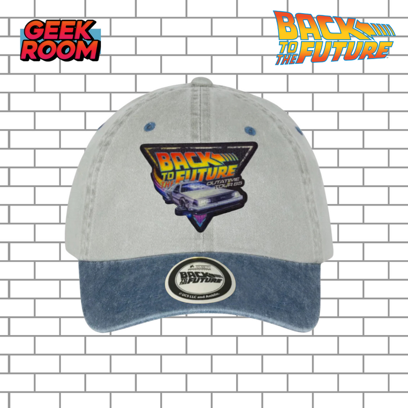 Back to the Future “Outatime Tour” Beige/Blue Vintage