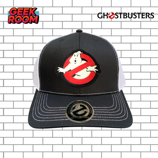 Ghostbusters “Classic Logo” Black & White Premium Trucker