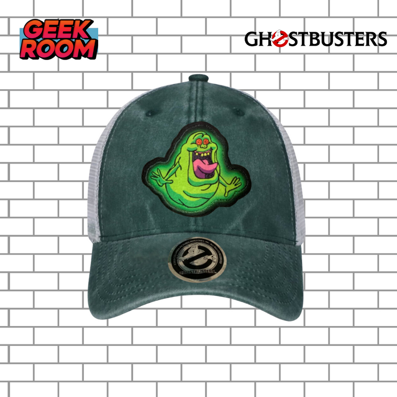 Ghostbusters “Slimer” Green/White Vintage Trucker