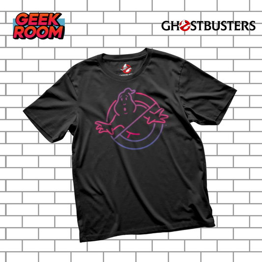 Ghostbusters “Stroke” Logo Black Tee