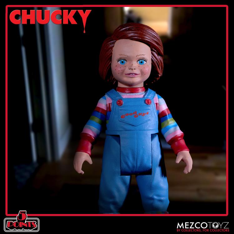 Mezco Toyz Child's Play 5 Points Chucky Deluxe Figure Set