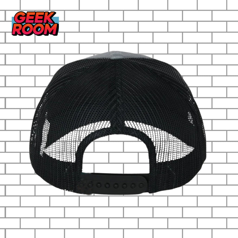 Back to the Future “Classic Logo” Light Grey/Black Premium Trucker